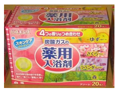 白元． 發泡入浴劑 （綜合植物香）