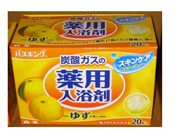 白元． 發泡入浴劑 (柚香)