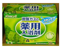 白元． 發泡入浴劑 (森林香)