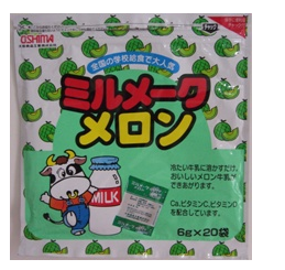 大島食品工業株式會社．神奇牛奶粉 (哈蜜瓜口味)
