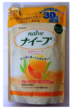 Kracie．葡萄柚沐浴乳 (補充包)
