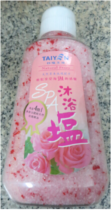 台塩生技天然草本玫瑰配方沐浴塩