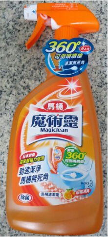 魔术灵马桶清洁剂柑橘消臭（喷枪瓶装）