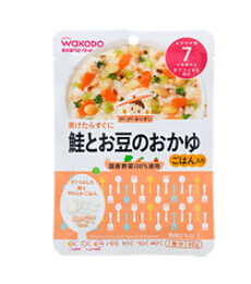 WAKODO 和光堂．IE3鮭魚大豆粥