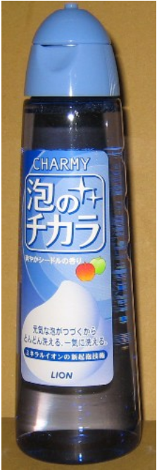 LION獅王．泡泡力洗碗精 (蘋果酒香)