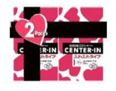 嬌聯CENTER-IN日用柔軟輕型（有翼）衛生巾21cm 20片