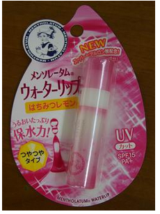 曼秀雷敦MENTHOLATUM．水感護唇膏 (閃亮型／蜂蜜檸檬香)