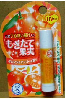 曼秀雷敦MENTHOLATUM．果實護唇膏(柑橘芒果香)
