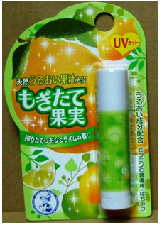 曼秀雷敦MENTHOLATUM．果實護唇膏(檸檬萊姆香)