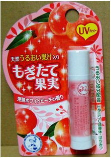 曼秀雷敦MENTHOLATUM．果實護唇膏(蜜桃香)