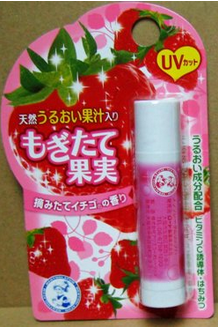 曼秀雷敦MENTHOLATUM．果實護唇膏(草莓香)