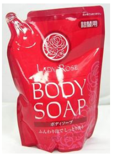 NISSAN石鹼株式會社．玫瑰沐浴乳 (補充包)
