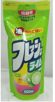 NISSAN石鹼株式會社．洗碗精 (補充包／萊姆香)