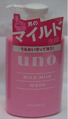 SHISEIDO 資生堂．UNO男性滋潤洗面乳
