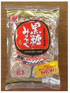 三幸製菓株式會社．黑糖奶油仙貝