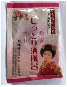 月桂冠株式會社．豐潤溫酒入浴液（櫻花香）