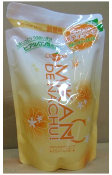 CCT株式會社．蜜柑精華沐浴乳(補充包)