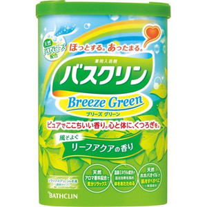 巴斯克林浴盐Breeze Green 绿叶清香600g