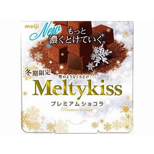 日本 冬季限定 明治 雪吻巧克力 香滑牛奶味