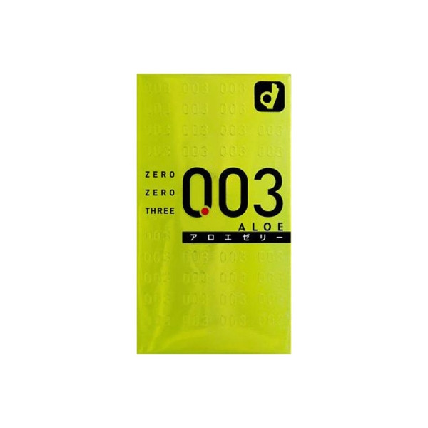 簿型/天然橡膠膠乳制保險套（003蘆薈10pcs