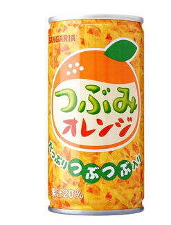 sangaria粒粒爽橙汁果肉飲料（小）