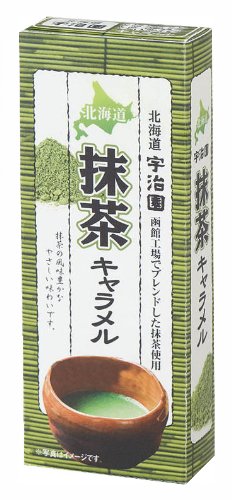 日本明治 道南北海道宇治園抹茶牛奶糖 72g