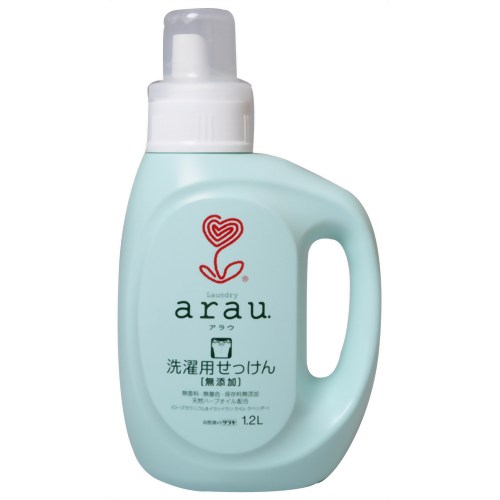 Saraya arau植物性抗菌洗衣液（含天竺葵成分）1.2L