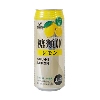 神户居留地Chu-HI柠檬碳酸酒500ml 零糖分 酒精度6%