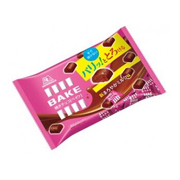 日本 森永Bake烘烤牛奶巧克力 10粒