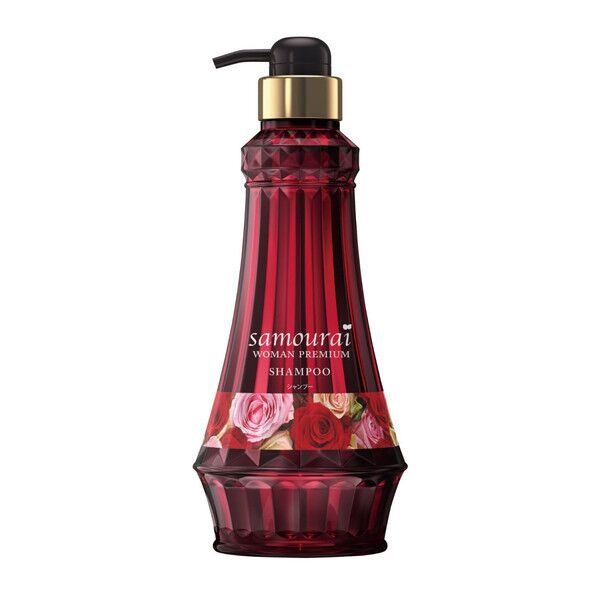 日本SAMOURAI WOMAN奢華玫瑰香洗髮水