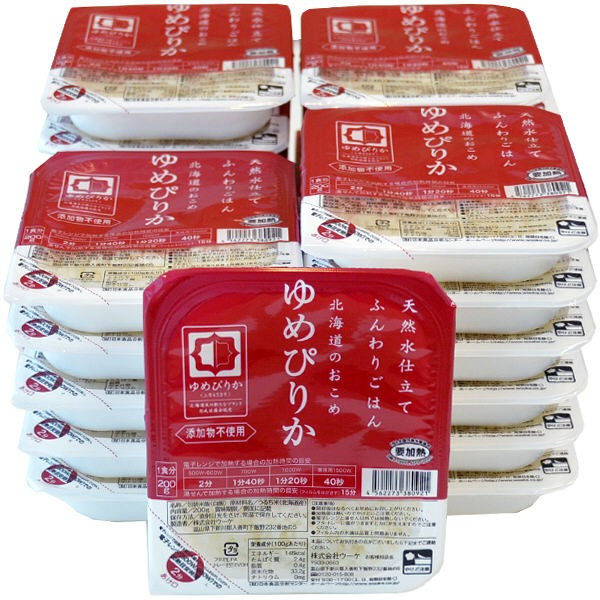 日本Wooke天然水北海道夢之光米飯200g