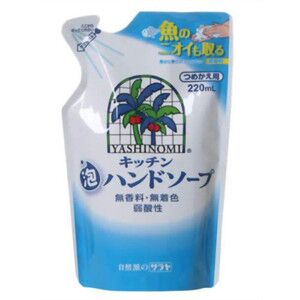 自然派椰子實廚房用洗手液补充装220毫升
