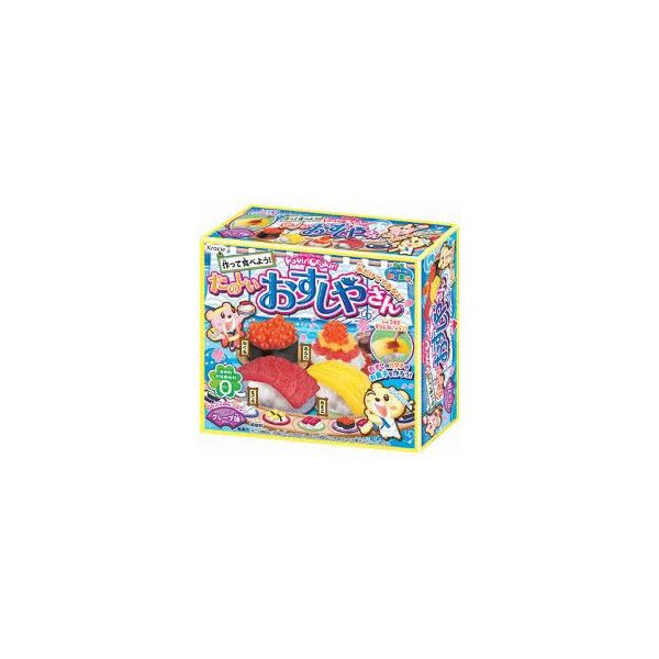日本Kracie知育菓子迷你壽司，DIY食玩自製手工糖果玩具