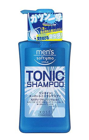 高絲KOSE softymo男士滋潤洗護二合一洗髮水550ml
