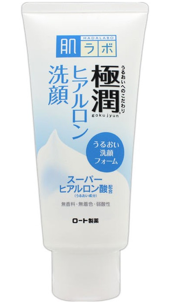 樂敦肌研極潤玻尿酸洗面奶 100g