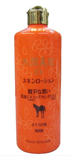 馬潤美肌EX櫻花香馬油高級保濕化妝水500ml