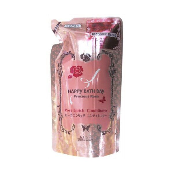 日本HAPPY BATHDAY  Precious Rose營養護髮素替換裝240ml