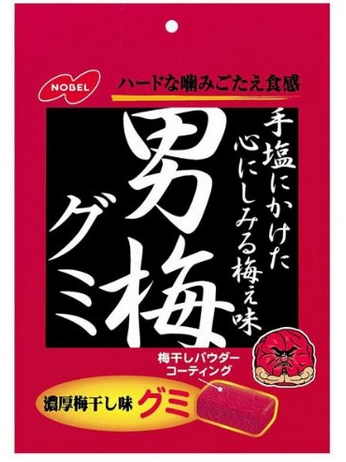 NOBEL男梅軟糖（濃厚梅乾味）38g