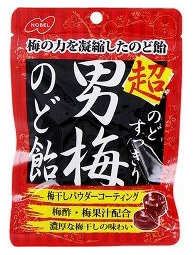 NOBEL超男梅潤喉糖（濃厚梅乾味）70g