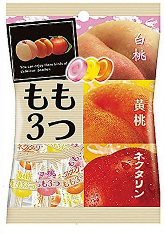 pine混合桃味水果糖85g