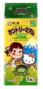 不二家宇治抹茶曲奇餅乾8枚入
