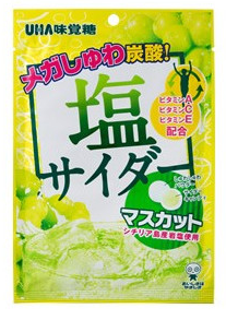 UHA味覺糖麝香葡萄碳酸糖66g