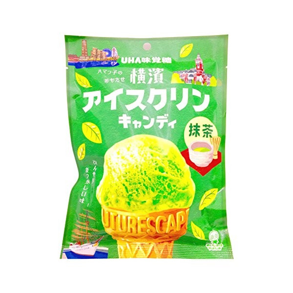 UHA味覺糖橫濱冰淇淋抹茶軟糖93g