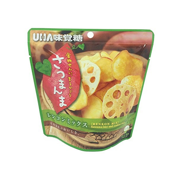 UHA味覺糖紅薯蓮藕干55g