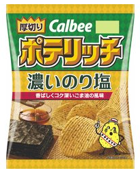 卡樂比薯片（濃厚紫菜鹽味）80g
