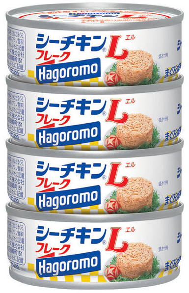 Hagoromo油渍金枪鱼即食罐头280g（70g×4）