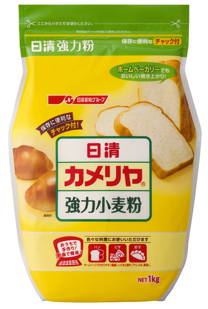 日清山茶花高筋麵粉（拉鏈包裝）1kg