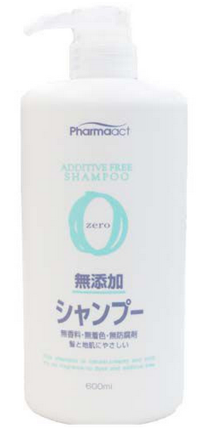 熊野pharmaact無添加洗髮水600ml