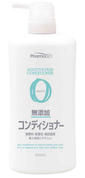 熊野pharmaact無添加護髮素600ml