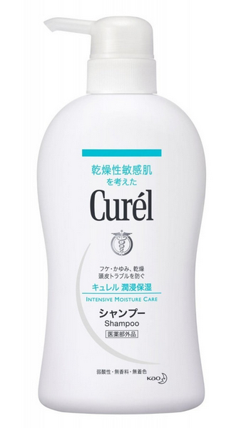 花王CUREL藥用保濕洗頭水（乾燥型敏感肌）420ml